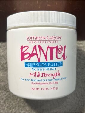 SoftSheen Carson Bantu No Base Relaxer Mild Strength Shea Butter 15oz